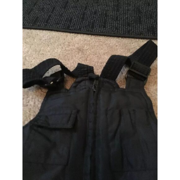 Artic Quest Unisex Kids Lined SnowSuit Ski Bib Pants Size 5/6 Black - Picture 4 of 7